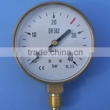 YJF-R-18 Nitrogen /co2/o2/agren air pressure gauge,