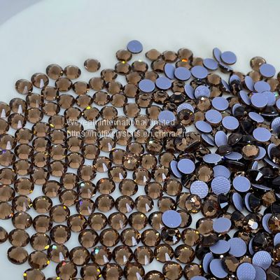 Factory direct sale of  hotfix rhinestones bulk in flat back