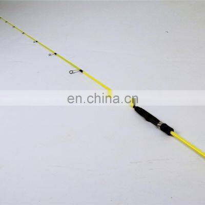 1.9m one section pure carbon fiber jigging spinning 10-30g fishing rod with solid carbon fiber tips