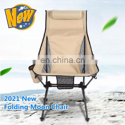 Outdoor Aluminum Alloy Ultralight Portable Aluminum Camping Chair Camping Fishing Beach Chairs