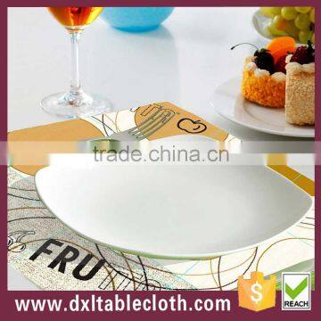 Fashion style wholesale High Quality Plastic placemat