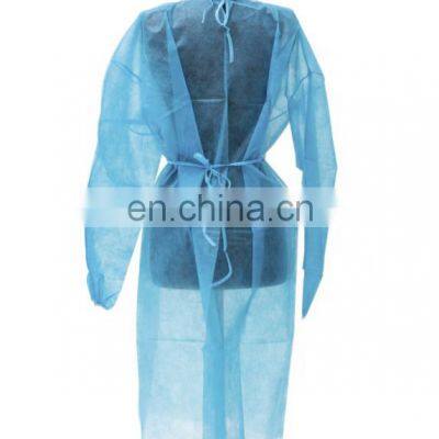 Waterproof PP+PE Isolation Gown Disposable Gown For Lab or Food Processing photo-3