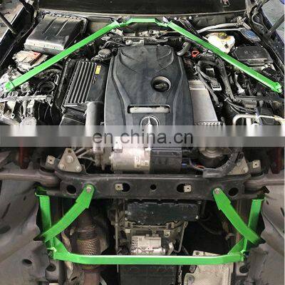 2016-2020 Front Strut Safety Bar Racing Fit For Mercedes Benz W205 C200L photo-2