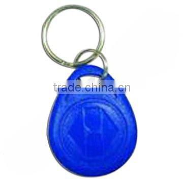 blue color PVC smart key tag