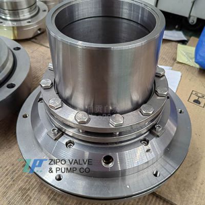 Stainless steel cartridge mechanical seal with single or double sealing surface