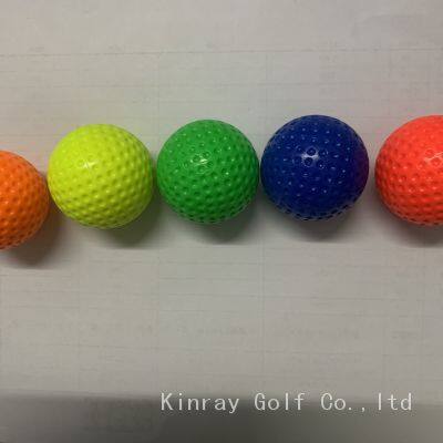 Matt UV-Glow low bounce golf ball