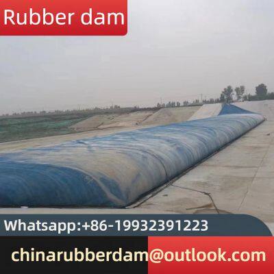 Water bag type sub dike emergency water blocking dike, urban waterlogging interception rubber dam, water injection rubber water blocking dike