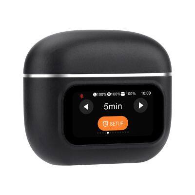 Factory Wholesale Fashionable Mini Square Design TWS Earbuds Waterproof IPX4 Bluetooth Noise Cancelling Sports Outdoor Earphones