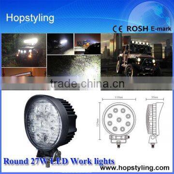 Direct factory offer 27w hid work light, LED work light