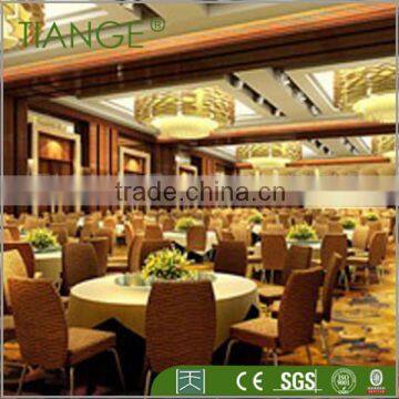 Restaurant interior design movable partition walls