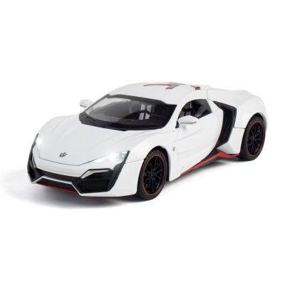 1/24 Laken Car Toys Metal Alloy Sports Diecast Toy Car Simulation Pull Back Diecast Model Car For Kids Gifts photo-3