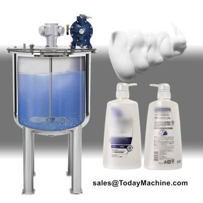 Homogenizer Emulsifier Vacuum Soap Cosmetic Shampoo Detergent Mixer