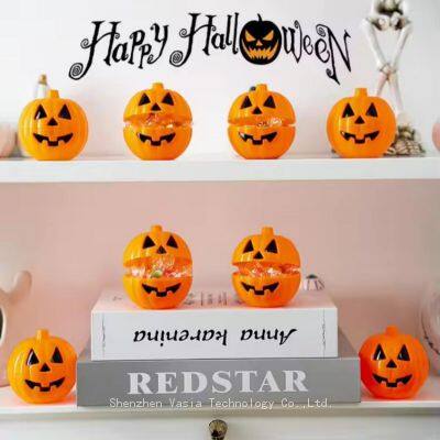 Pumpkin Skull Candy Buckets - Halloween Spooky Design for Trick or Treat