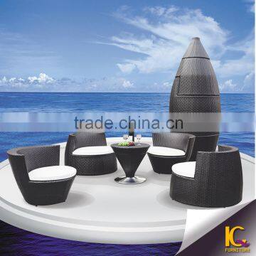 New arrival outdoor poly rattan terrace leisure furniture garden furniture                        
                                                Quality Choice