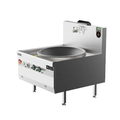 Fogão a gás para hotéis e restaurantes, cozinhador multifuncional de grande capacidade, estilo Green Cloud 800, frigideira a gás com uma única panela grande