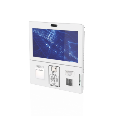 15,6-дюймовый терминал доступа с распознаванием лиц, интеллектуальный самообслуживающийся терминал, промышленный контроллер-комплекс с сканированием QR-кодов, принтером для печати удостоверений личности, сенсорным экраном для запросов на рабочем месте цеха, емкостным промышленным планшетом