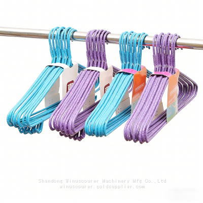 Ultra-thin Non-slip Metal Hangers Space Saving Anti-slip Metal Hangers