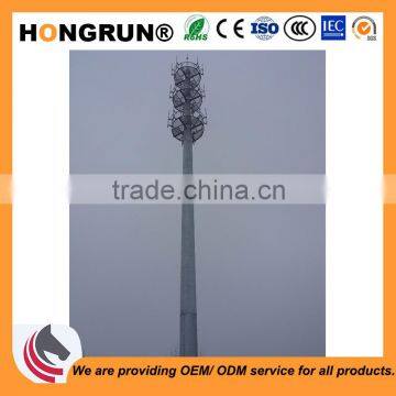 Microwave antenna steel mobile communication tower for wireless solution