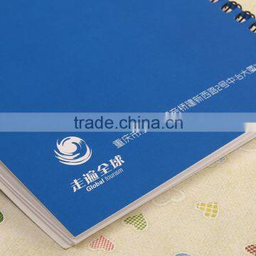 Economical Blue B5 Custom Spiral Notebook photo-3
