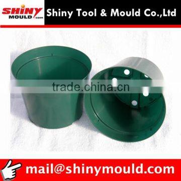 customize plastic flower plant pot mould with PP material