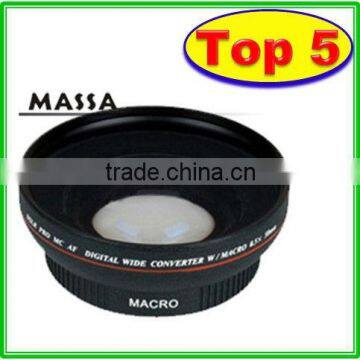 MASSA Top 5 digital camera lens, 58mm 0.5x wide angle lens