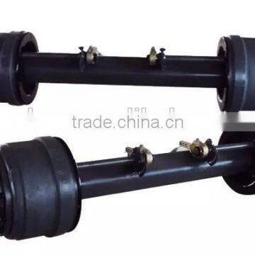 Tractor rear side tipping trailer axle with best performance and price