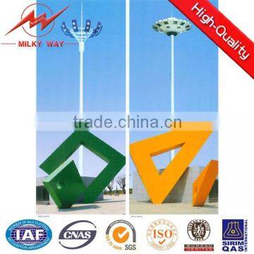 hot dip galvanized stadium light poles