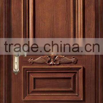 solid wood arch door