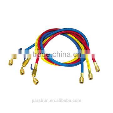 Charging Hose Set R12 to R134a For HVAC Air Condition Refrigerant Car