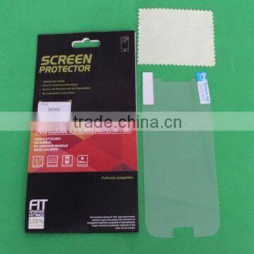 Hot Clear Screen Protectors for Samsung Galaxy S4 I9500 ,paypal accpetable