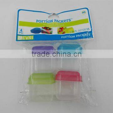 kitchen plastic mini storage containers