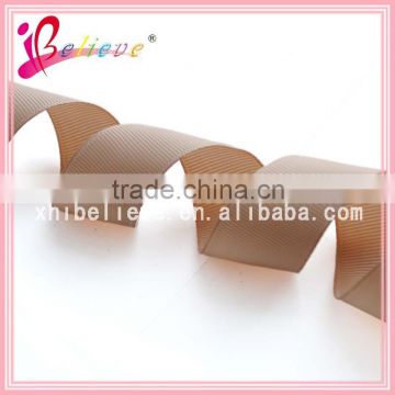 Wholesale fashionable grosgrain material solid classic simple ribbon