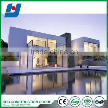 Prefabricated modular steel frame house