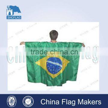 2014 Hot Sports Brazil National Flag Body Flag