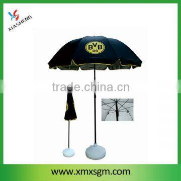 BVB09 Custom Adjustable Steel Beach Umbrella With Metal Pole