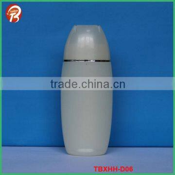 HDPE 50ml oval plastic sunscreen cream bottle