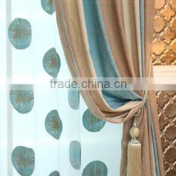 2015 New Style 100% Polyester Curtains for the Living Room/ Black Out Window Curtain for Meeting Room photo-3