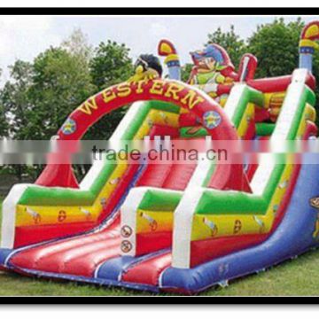 Inflatable slide