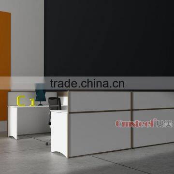 Aluminum Partition System With Storage Cabinet photo-2