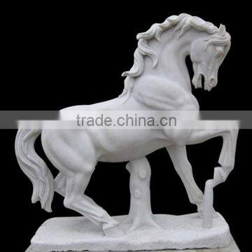 Natural stone large horse sculpture
