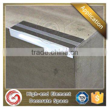 Factory price stainless steel carpet stair nosing