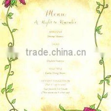 Professional Menu Cover Design & Printing