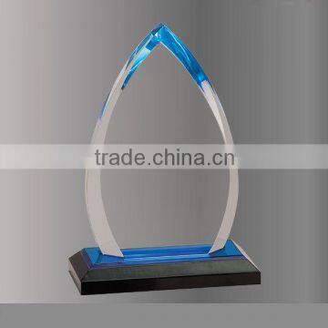 2016 new products customized acrylic trophy and award