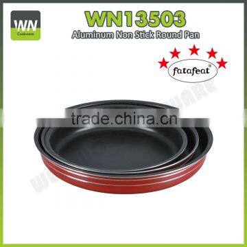 Aluminum round cake mould pan w/ non-stick coating