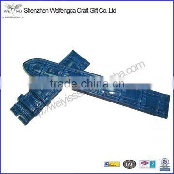 High Quality Strap Blue Cheap Price Leather Wrist Watch Band