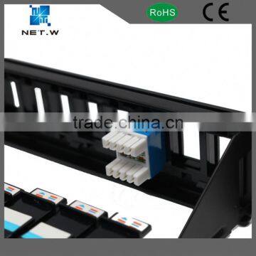 Cold Rolled Steel Cat6 Patch Panel With Bracket photo-2