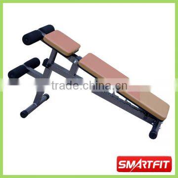 adjustable incline decline Sit Up Bench with leg extension standard fitness gym equipment