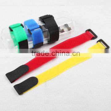 Double Adhesive Nylon Hook Loop Bundling Strap