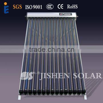 copper pipe solar collector