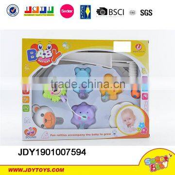 wholesale china hanging bedside bell plastic infant musical mobile toy for baby